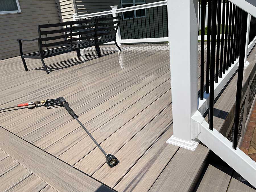 Deck Cleaning