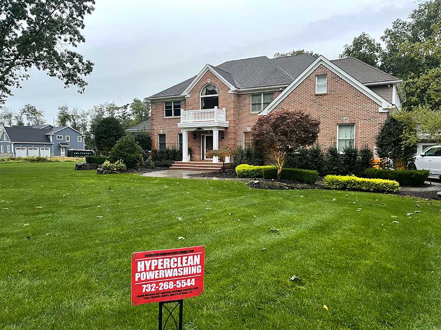 Pressure washing thompson grove manalapan nj