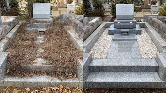Monument statue and gravestone restoration