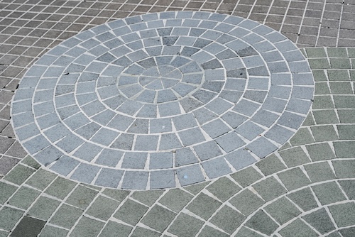 Stone paver cleaning and restoration
