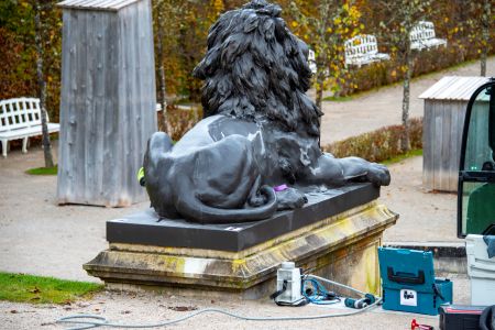 Statue restoration